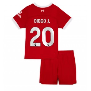 Liverpool Diogo Jota #20 Domaci Dres za Dječji 2023-24 Kratak Rukavima (+ kratke hlače)